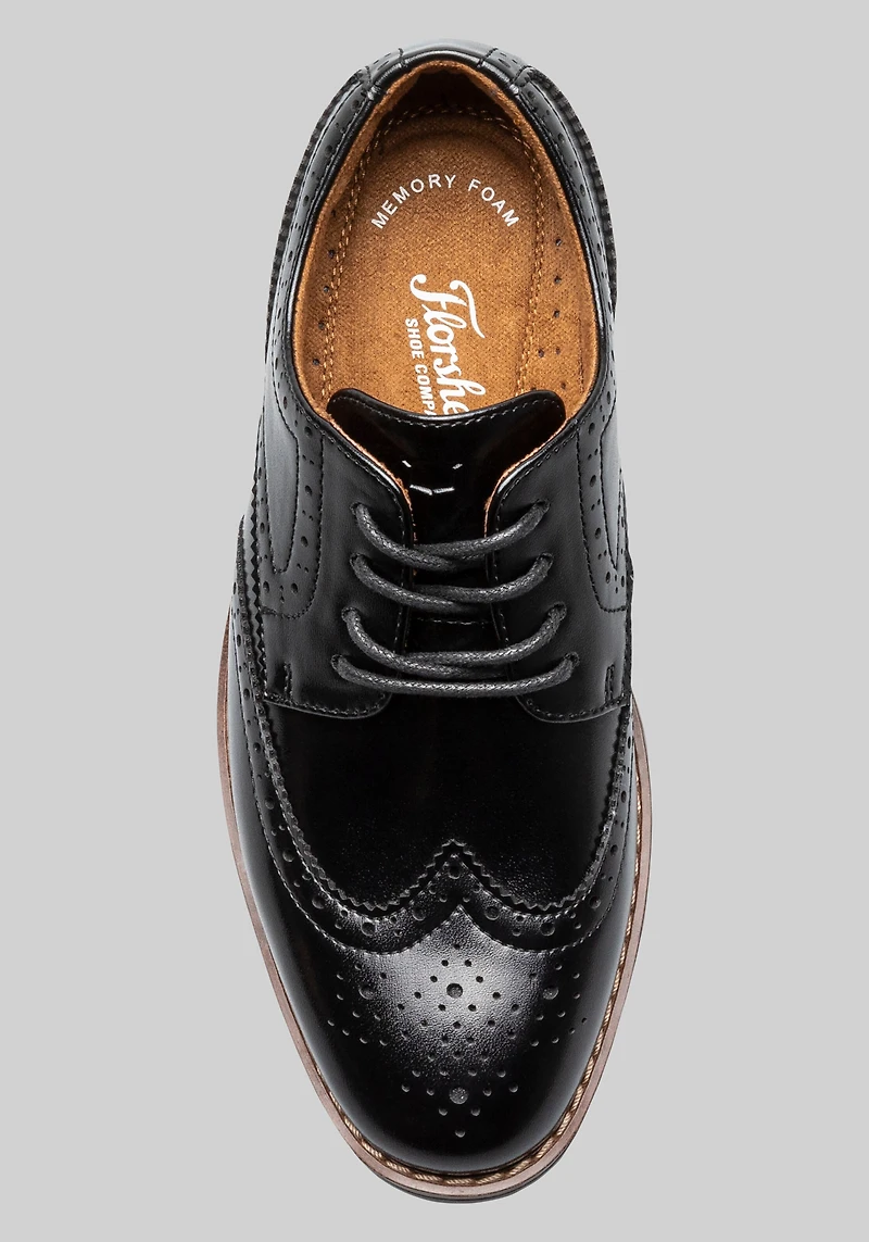 Florsheim Rucci Jr. Boys Wingtip Oxfords