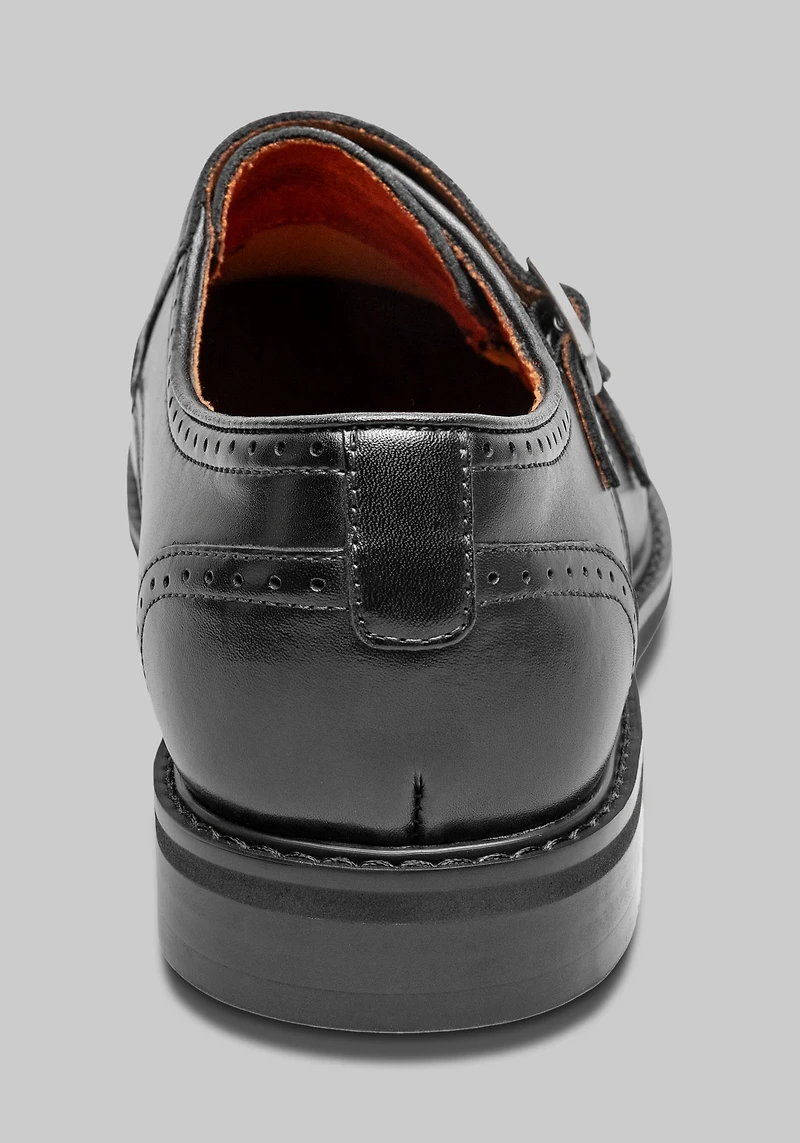 Stacy Adams Boswell Double Monk Strap Cap Toe Shoes