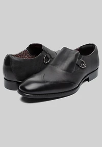 Stacy Adams Lockwood Wingtip Ornament Slip On Shoes