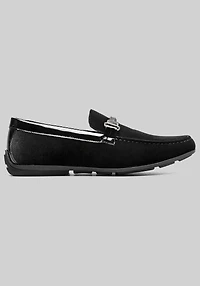 Stacy Adams Sheridan Velour Moc Toe Bit Loafers