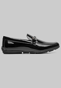 Stacy Adams Sheridan Patent Leather Moc Toe Bit Loafers