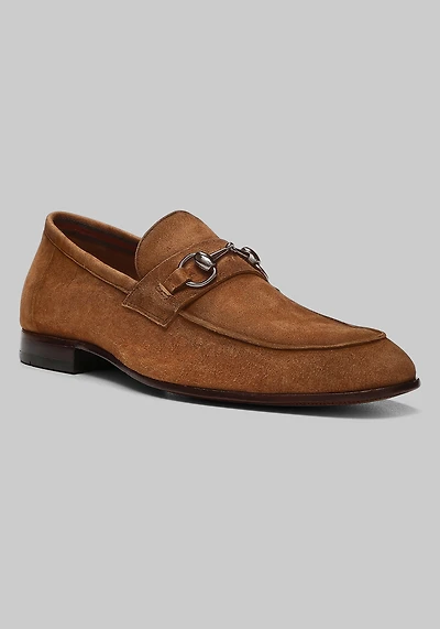 Donald Pliner Ted Bit Suede Loafers