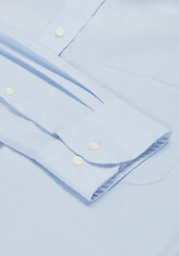 Jos. A. Bank Comfort Stretch Slim Fit Button-Down Collar Solid Dress Shirt