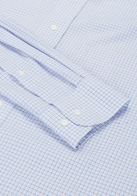 Traveler® Collection Traditional Fit Graph Plaid Dress Shirt