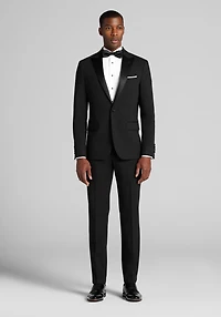 Reserve Collection Tailored Fit Wing Collar Bib Formal Dress Shirt