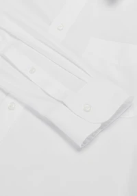 Traveler? Collection Slim Fit Point Collar Solid Dress Shirt