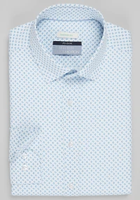 Traveler® Collection Tailored Fit Broken Box 4-Way Stretch Sportshirt - Big & Tall CLEARANCE