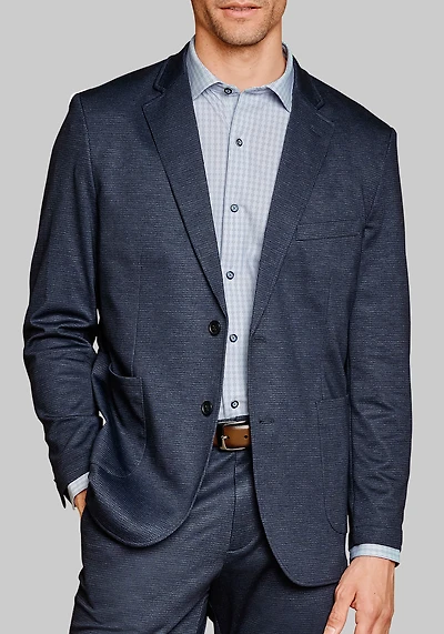 Johnston & Murphy Tailored Fit XC Flex Knit Blazer