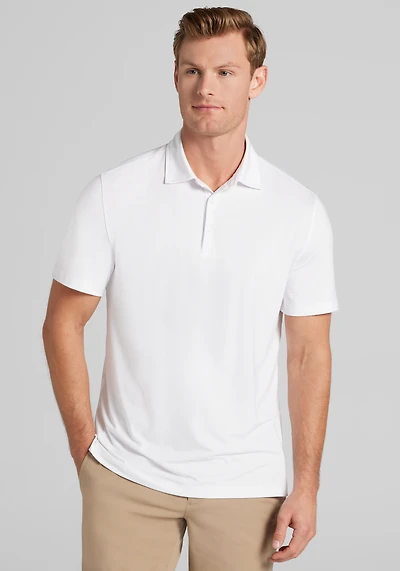 Traveler? Collection Tailored Fit Performance Short Sleeve Polo