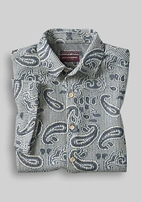 Johnston & Murphy Tailored Fit Linden Textured Sportshirt