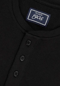 1905 Collection Tailored Fit Waffle Knit Henley