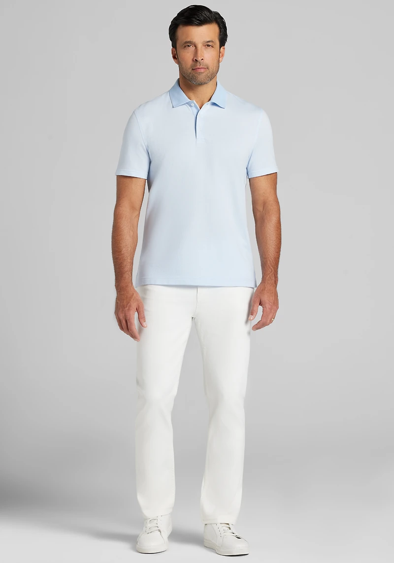 Jos. A. Bank Traditional Fit Jacquard Polo