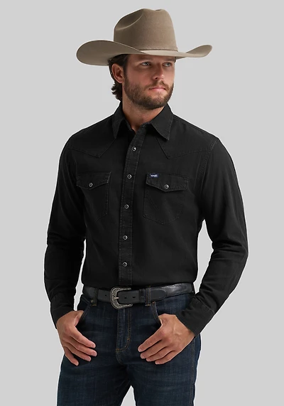Wrangler Retro Premium Tailored Fit Western Sportshirt