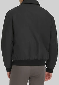 Dockers Tailored Fit Micro Twill Golf Bomber Jacket