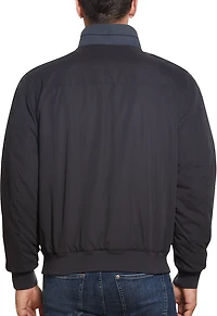Weatherproof Tailored Fit Microfiber Fleece-Lined Bomber Jacket