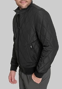 Dockers Traditional Fit Diamond Quilted Bomber Jacket