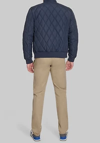 Dockers Traditional Fit Diamond Quilted Bomber Jacket