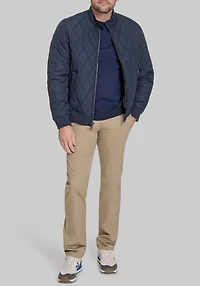 Dockers Traditional Fit Diamond Quilted Bomber Jacket