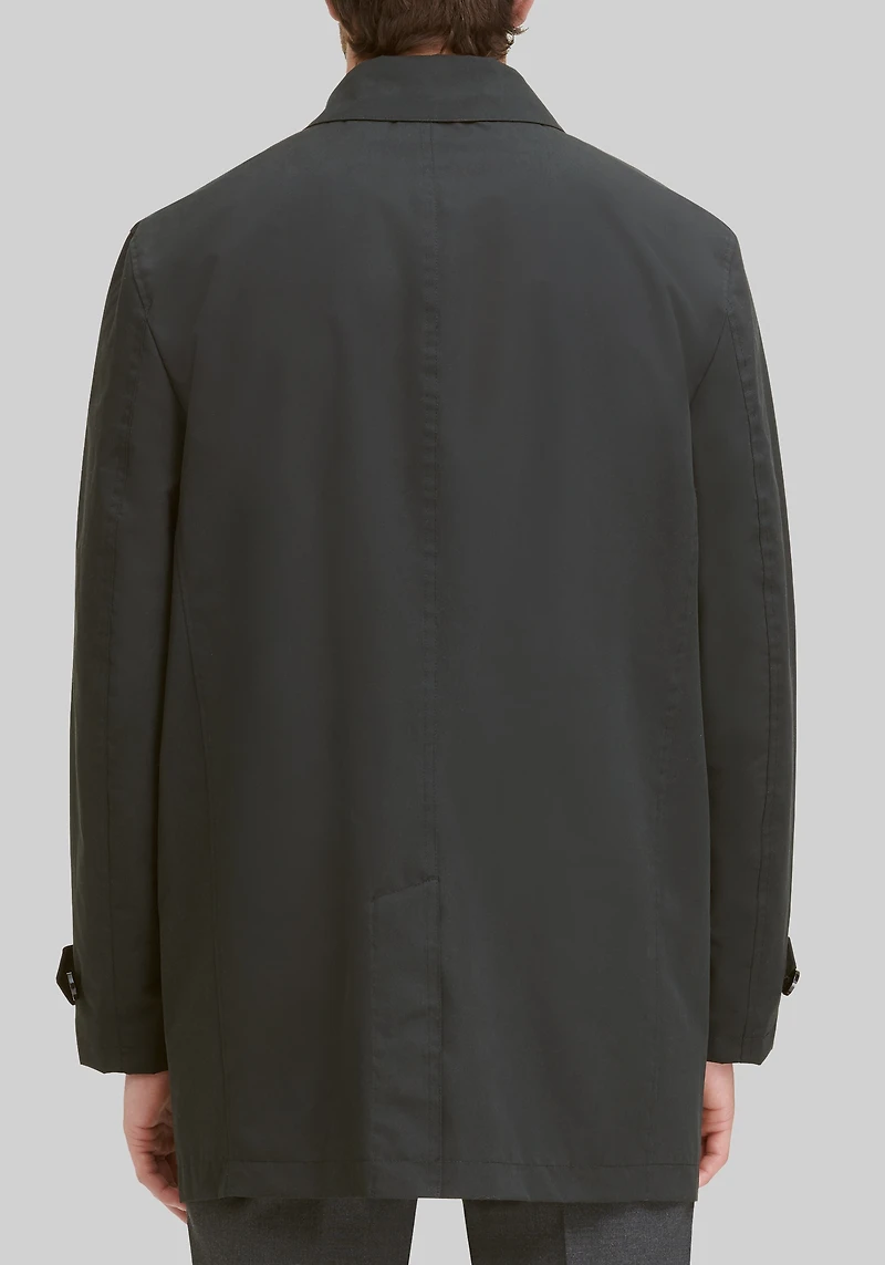 Cole Haan Traditional Fit Mackintosh Rain Jacket