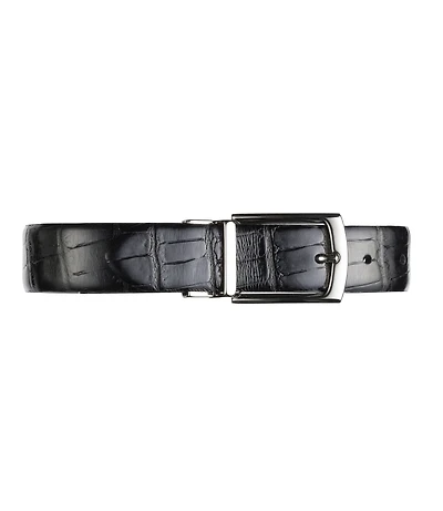 Jos. A. Bank Reversible Crocodile Embossed Belt - Long
