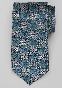 Reserve Collection Medallion Tie - Big & Tall