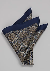 Intricate Medallion Pocket Square