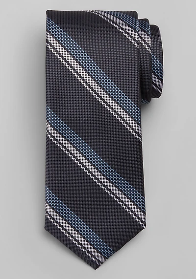 Joseph A. Bank Fancy Stripe Narrow Tie