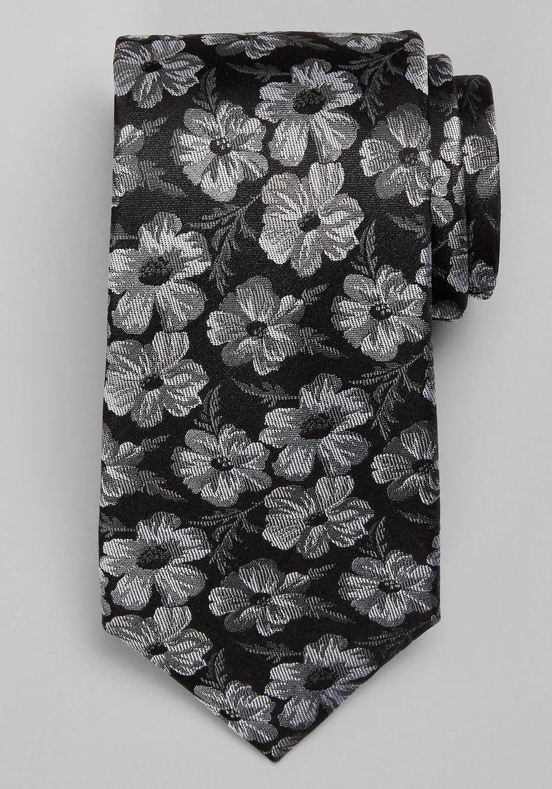 Reserve Collection Poppies Silk Tie