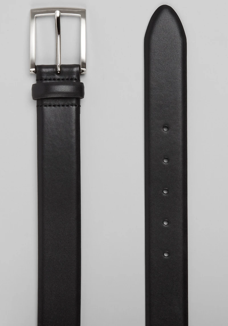 1905 Collection Feather Edge Stitched Leather Belt