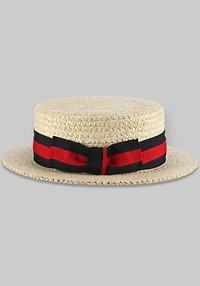 Scala Gondola Braided Boater Hat