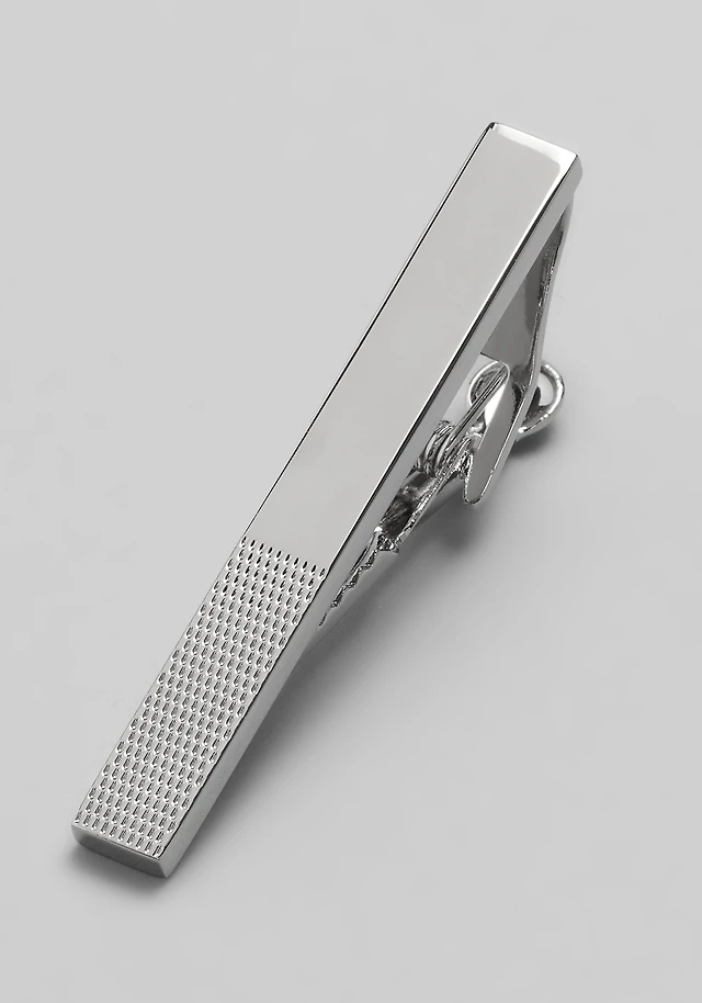 Joseph A. Bank Smooth and Textured Tie Bar