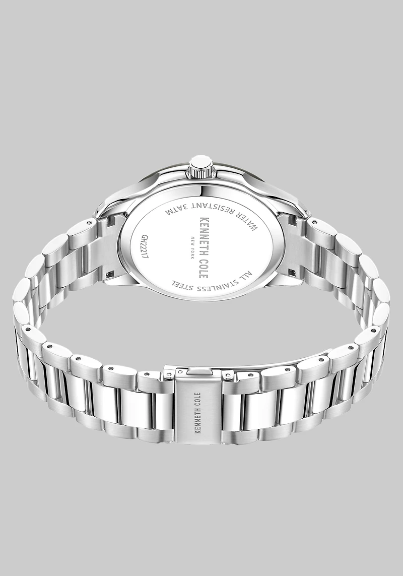 Kenneth Cole New York 3‑Hand Quartz Bracelet Watch