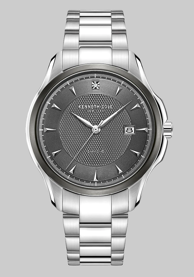 Kenneth Cole New York 3‑Hand Quartz Bracelet Watch