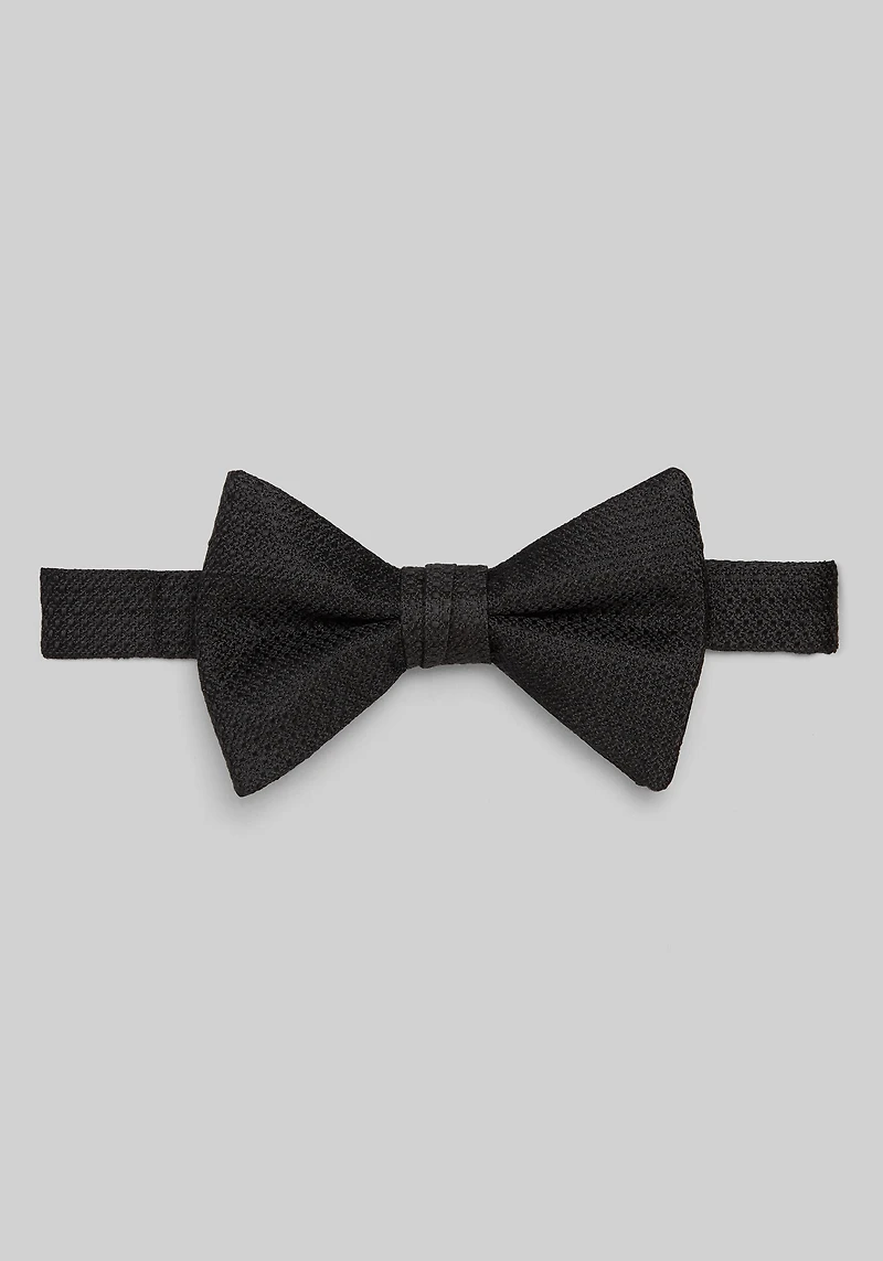 Jos. A. Bank Fancy Pebble Solid Pre-Tied Bow Tie