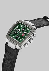 Ducati Chronograph Leather Strap Watch
