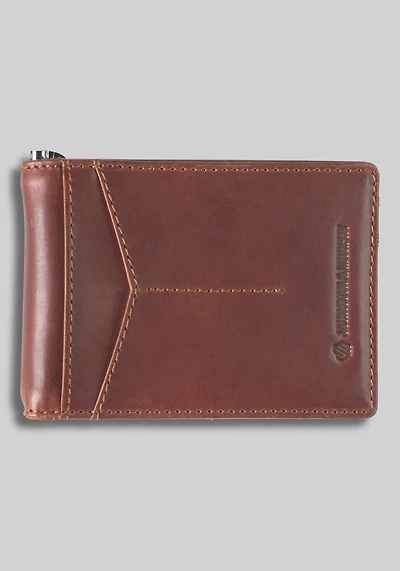 Johnston & Murphy Grant Bifold Money Clip Wallet
