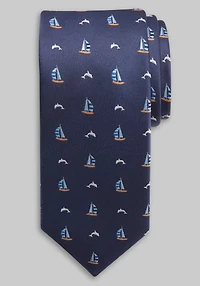 Jos. A. Bank Sailboats & Dolphins Tie