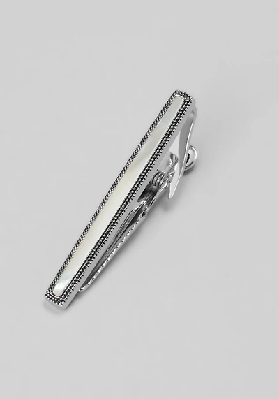 Jos. A. Bank Dotted Frame Mother-Of-Pearl Tie Bar