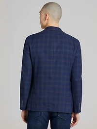 Slim Fit Plaid Sport Coat