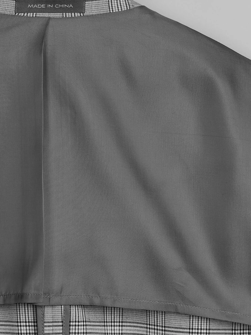 Modern Fit Plaid Sport Coat