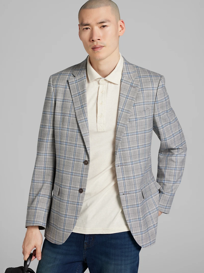 Modern Fit Tweed Sport Coat