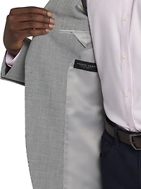 Modern Fit Mini Houndstooth Sport Coat