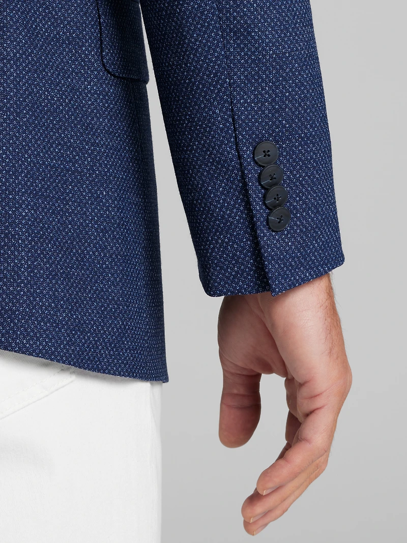 Modern Fit Wool Blend Tic Sport Coat