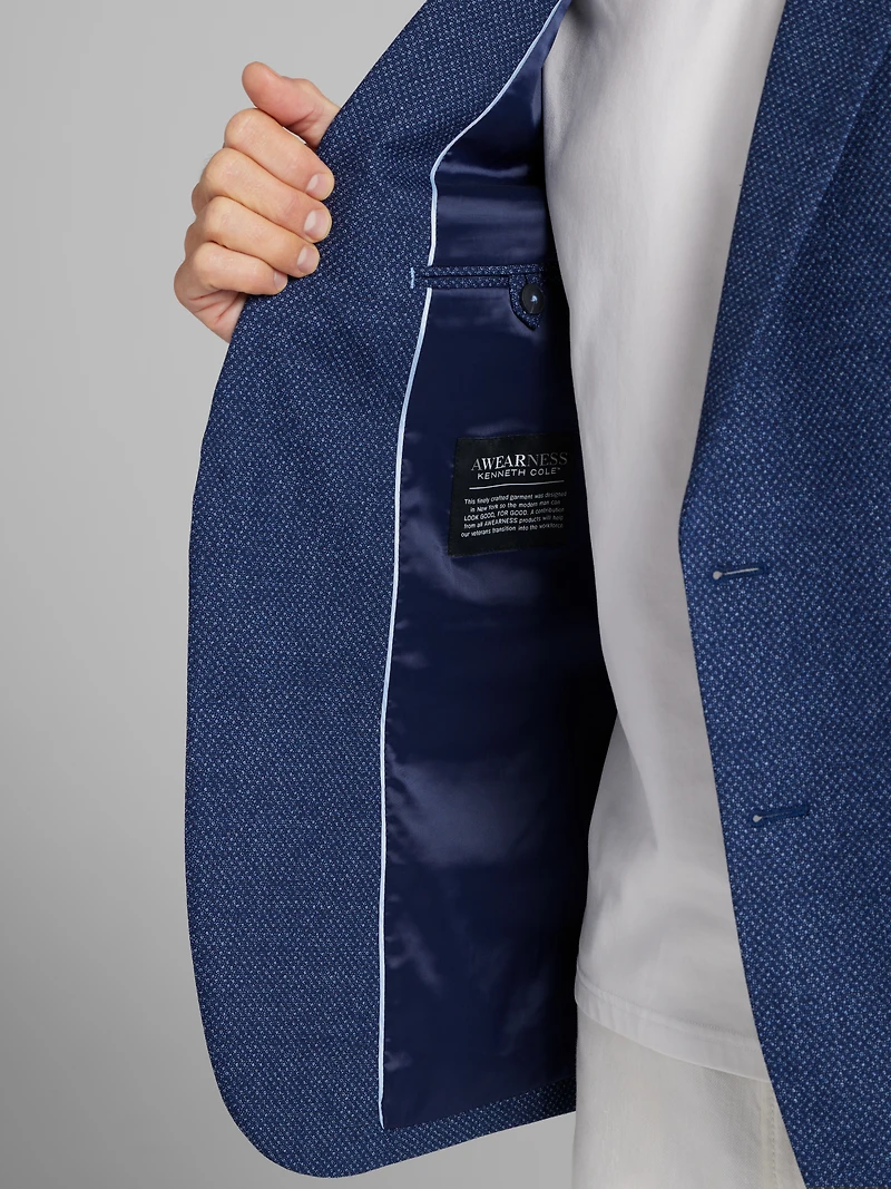 Modern Fit Wool Blend Tic Sport Coat