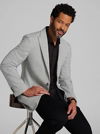 Modern Fit Houndstooth Sport Coat
