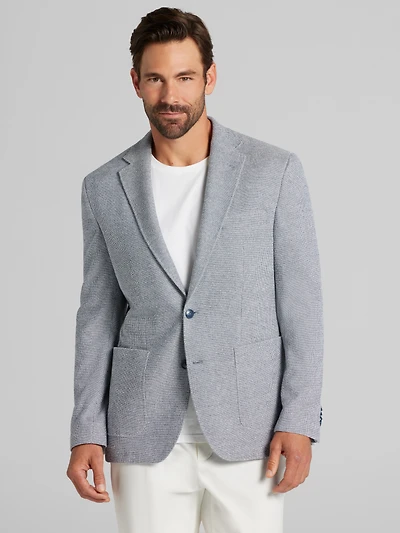 Modern Fit Tic Knit Sport Coat