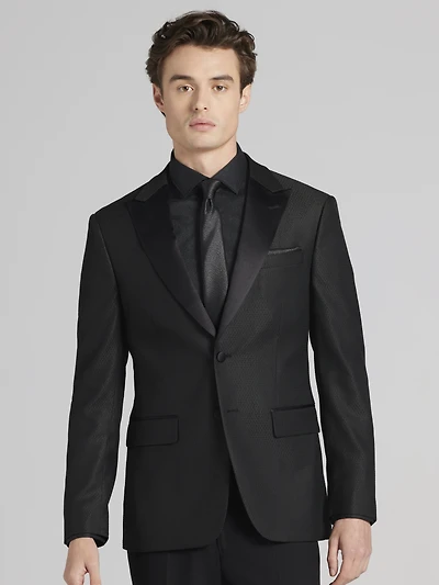 Slim Fit Tic Dinner Jacket
