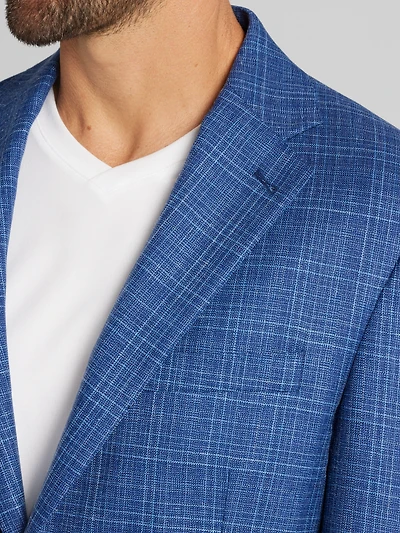 Classic Fit Wool Blend Windowpane Sport Coat
