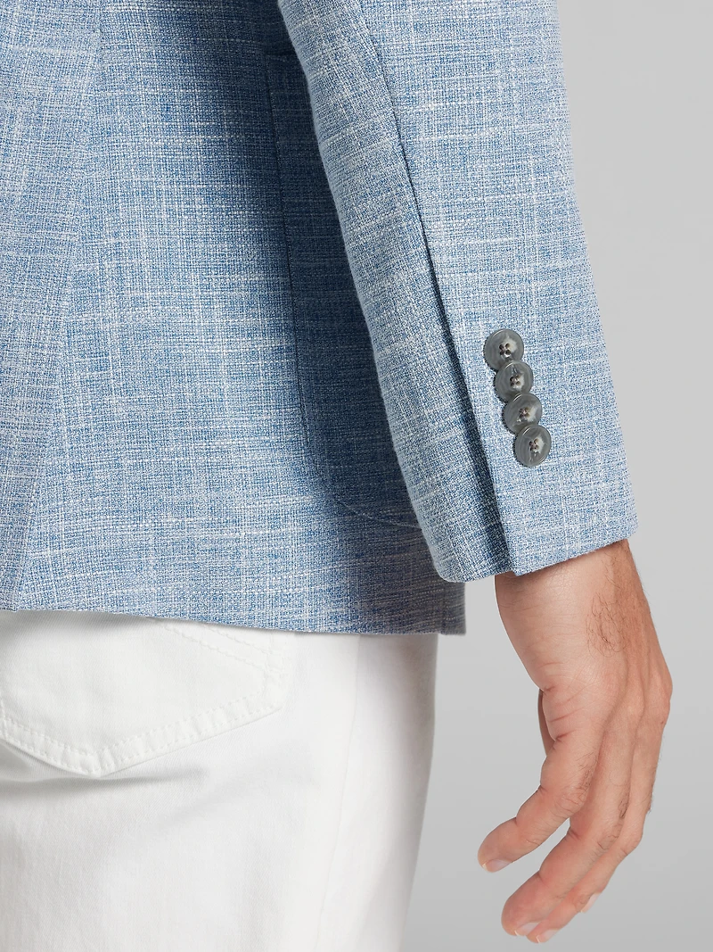 Slim Fit Textured Sport Coat