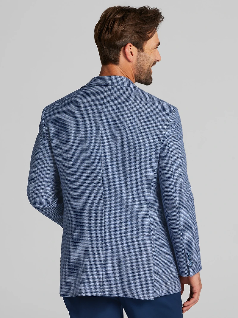 Modern Fit Houndstooth Sport Coat